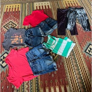 LOT of clothing for teens.